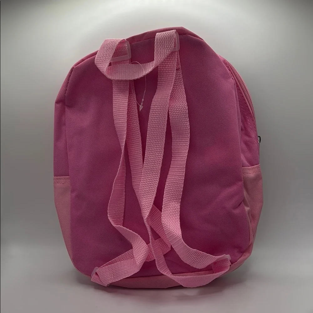 Girl's Pink Minnie Mouse Backpack With Accessories